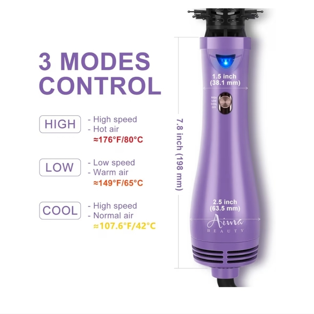 Aima Beauty | Blow Dryer Brush - Picture 3 of 6